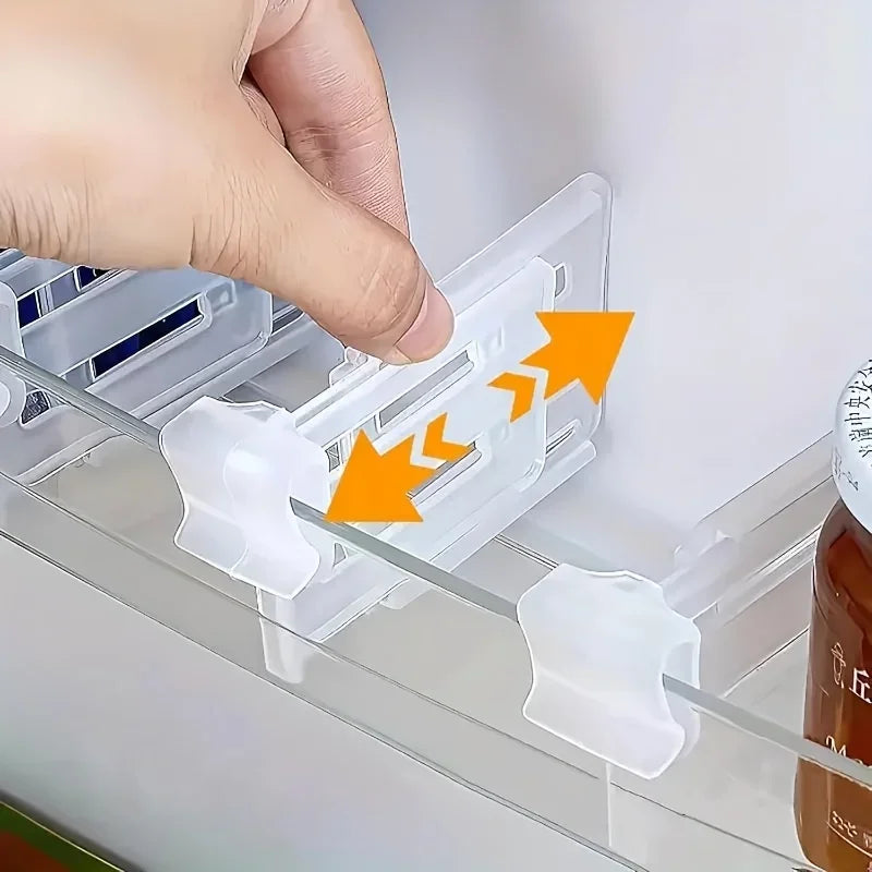 Adjustable Fridge Shelf Dividers