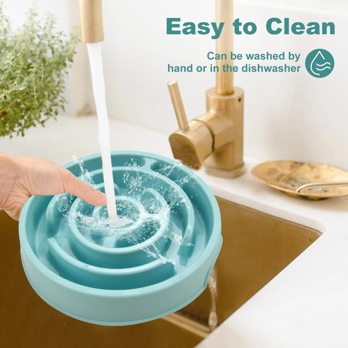 Slow Feeder Dog Bowl