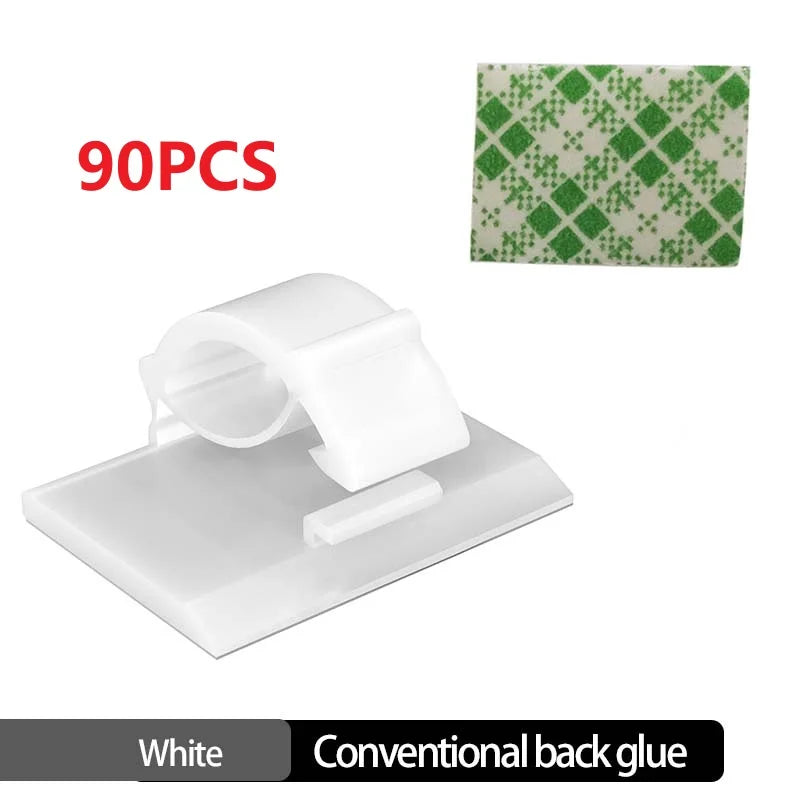 Self-Adhesive Cable Organiser Clips