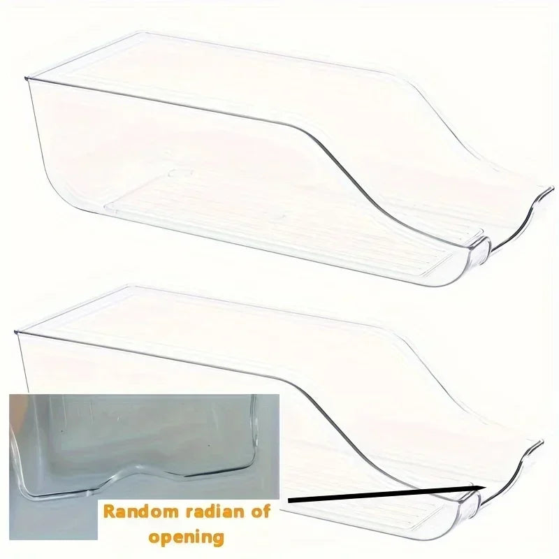 Auto-Rolling Fridge Can Dispenser