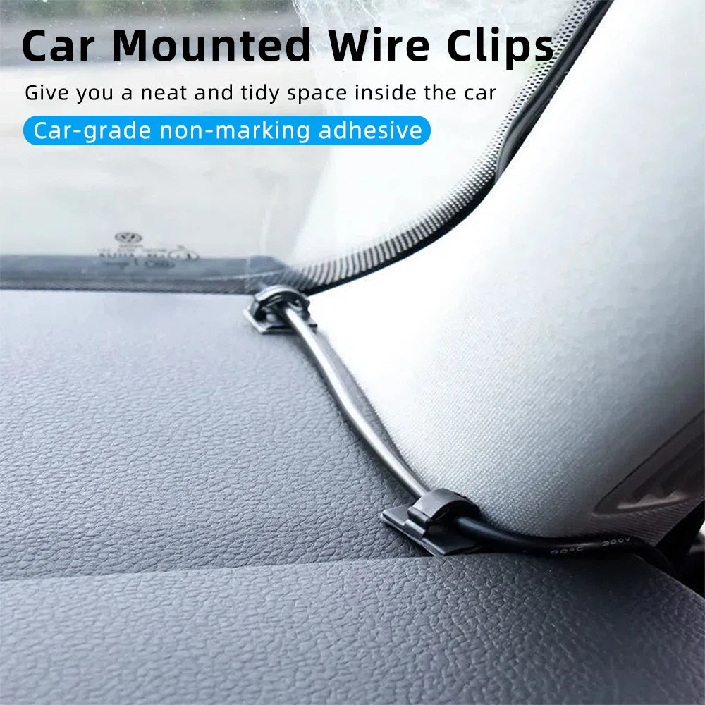 Self-Adhesive Cable Organiser Clips