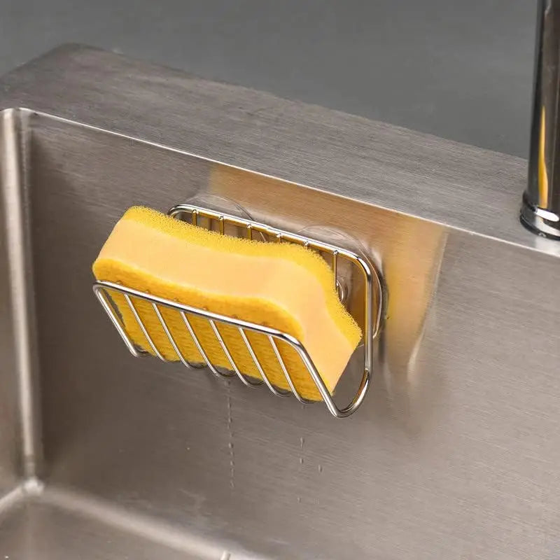 Stainless Sink Sponge Caddy